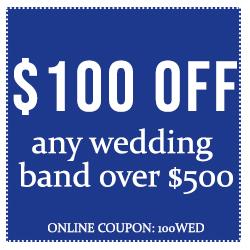 $100 Off Wedding Bands